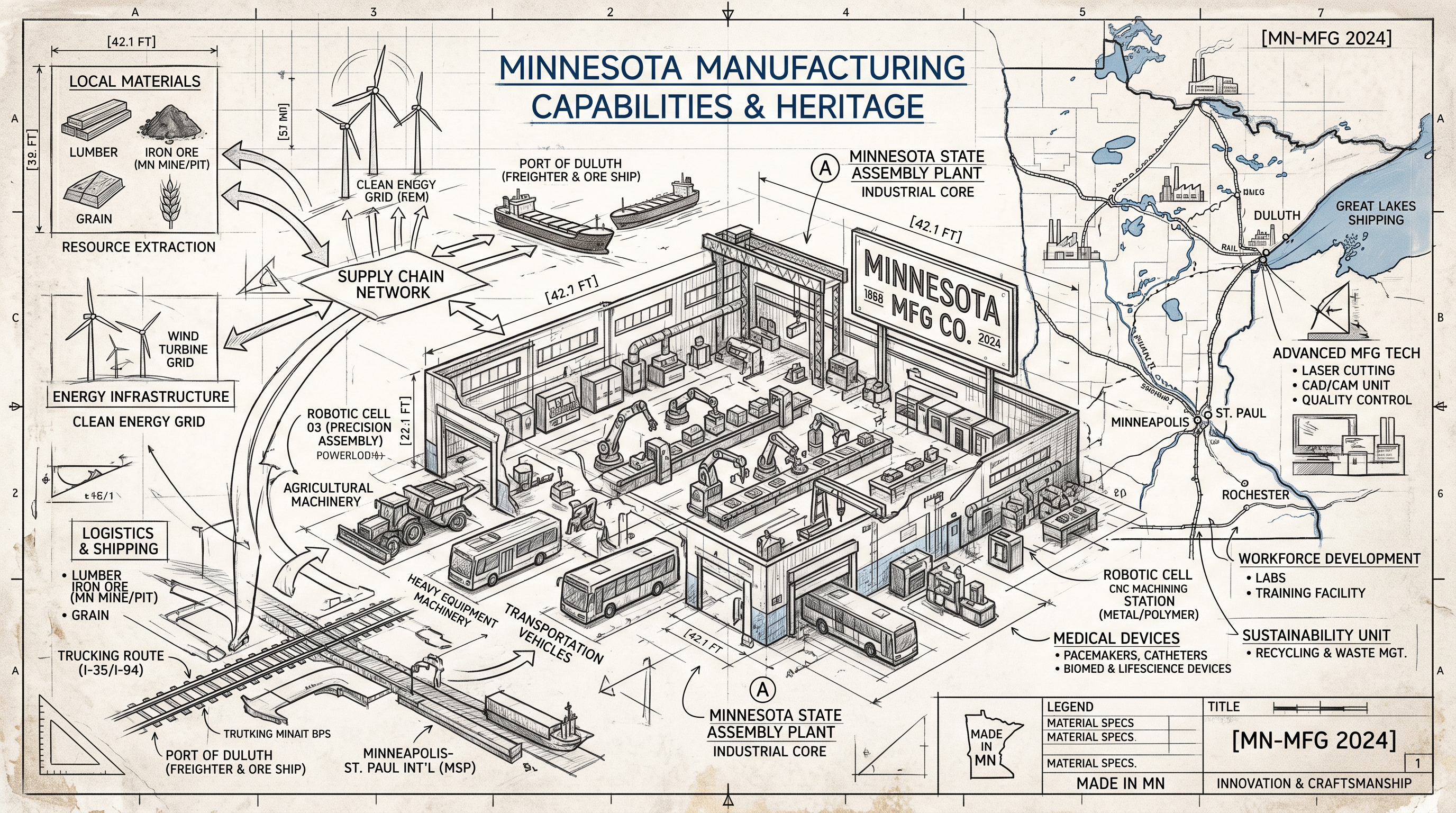 The heritage of Minnesota Manufacturing